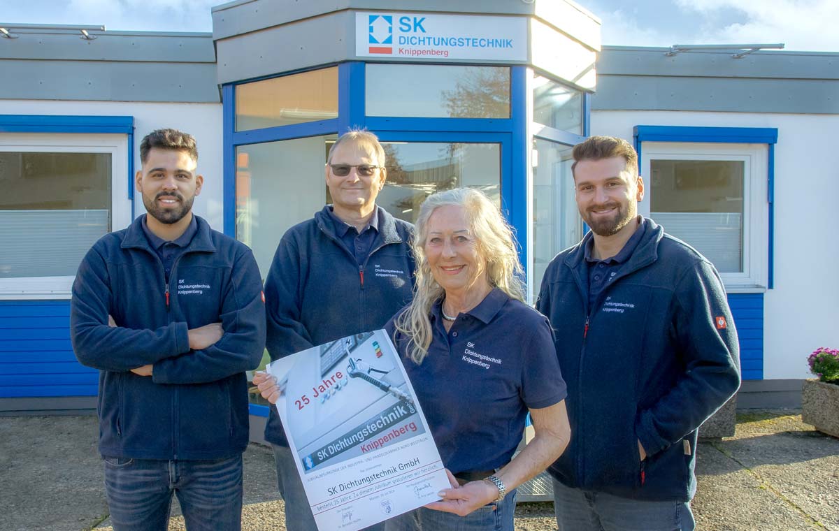 25 Jahre SK Dichtungstechnik