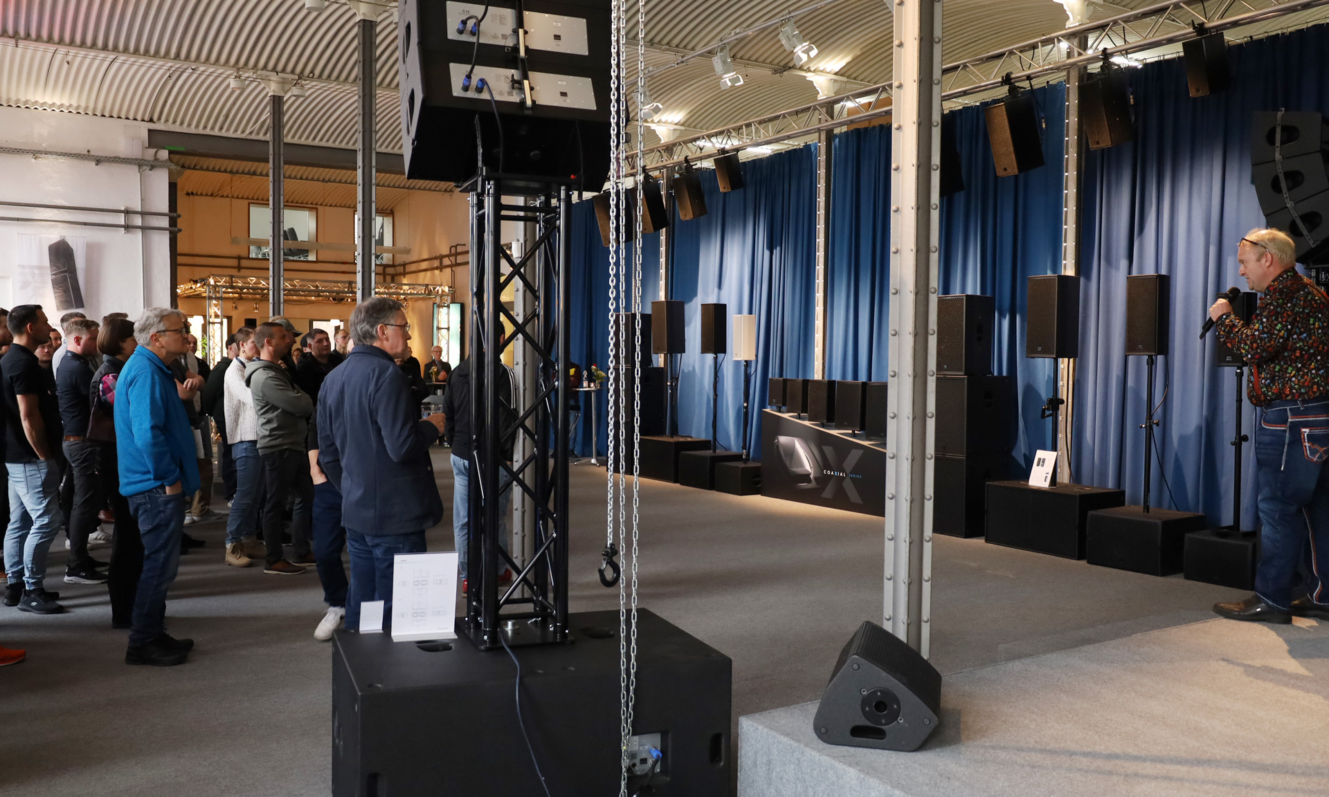 Lautsprechersystem Hausmesse