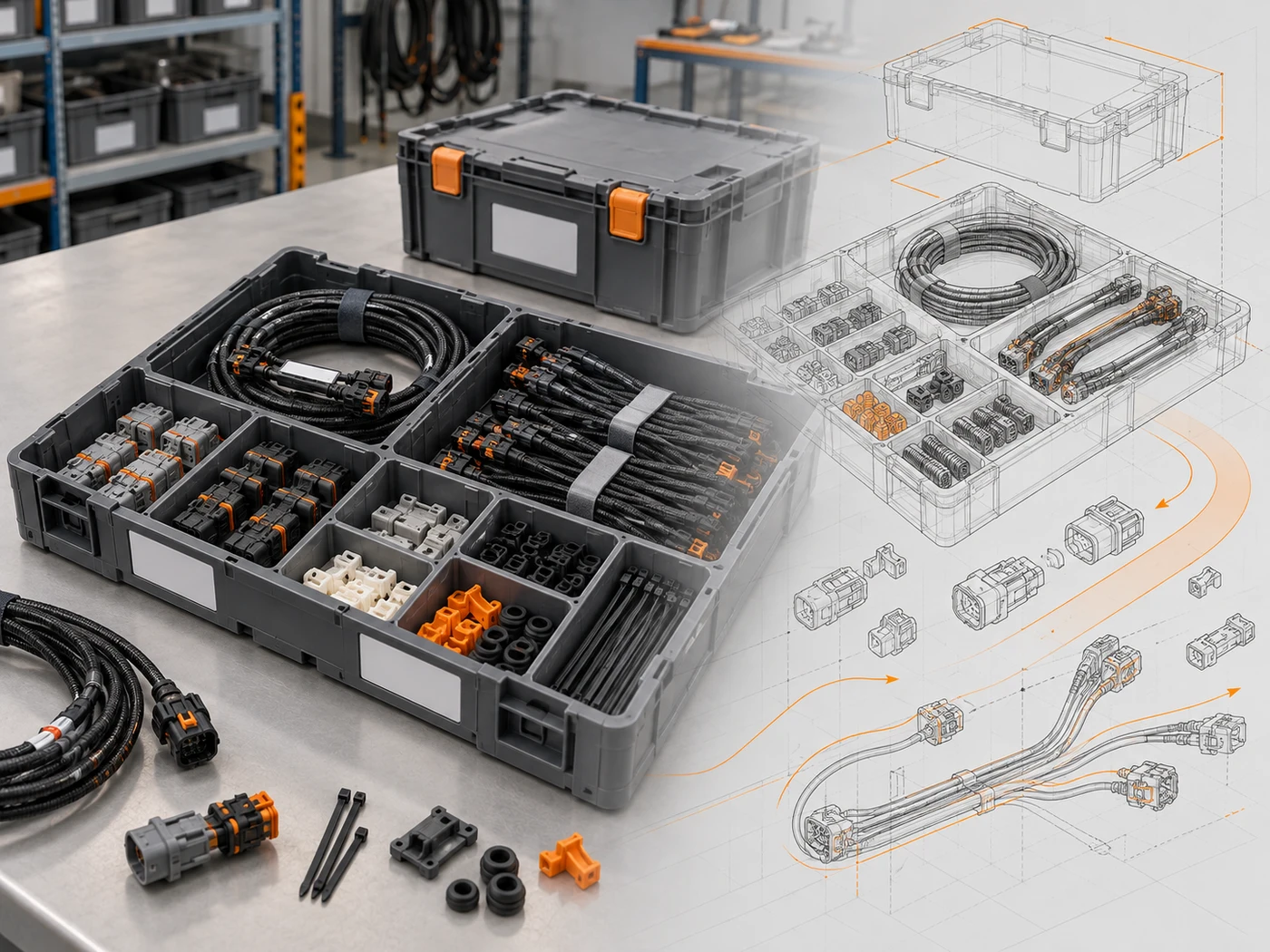 Supply Chain-Lösung mit CAD-Planung