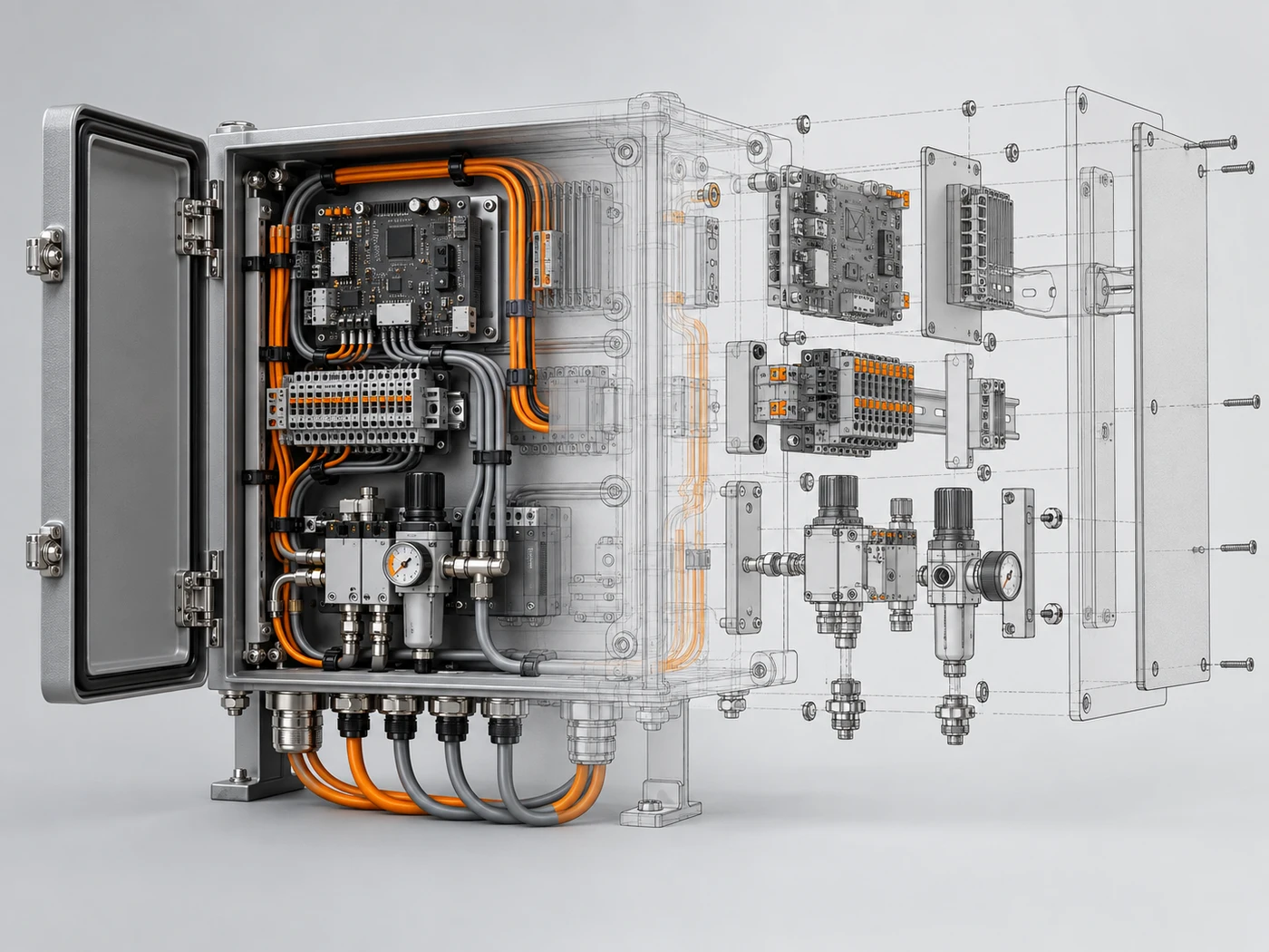 Elektromechanische Baugruppen und Komplettgeräte