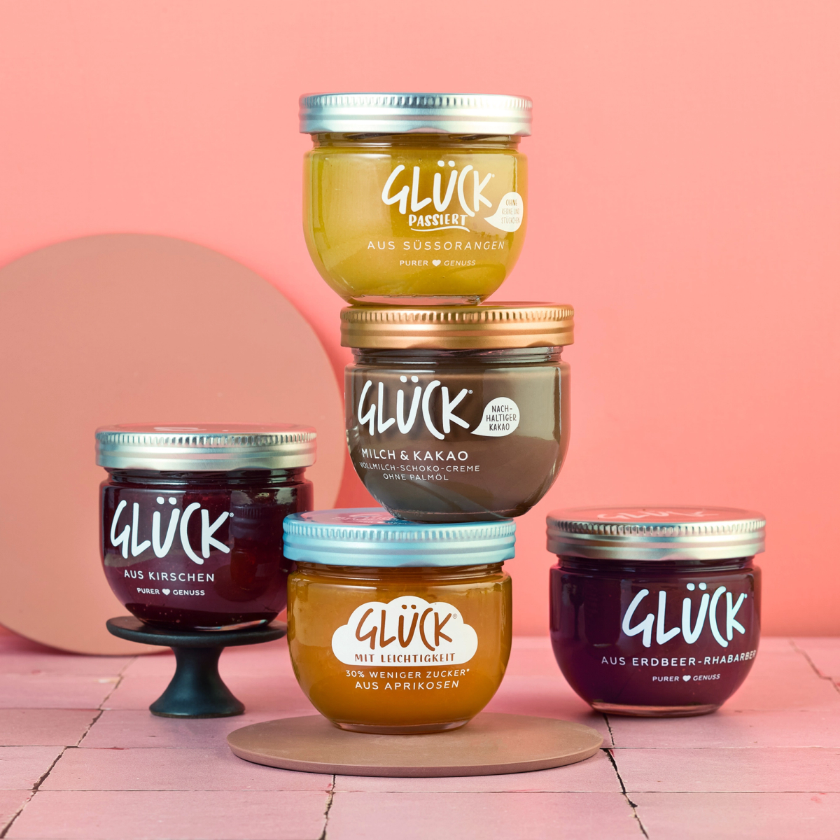 GLÜCK Gläser im Sortiment