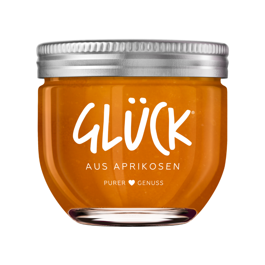GLÜCK aus Aprikosen