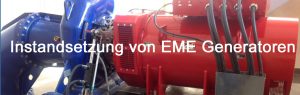 EME Generator/Umformer vor Instandsetzung