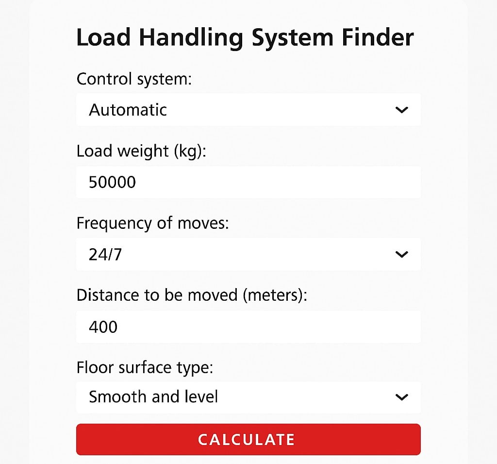 Load Handling System Finder