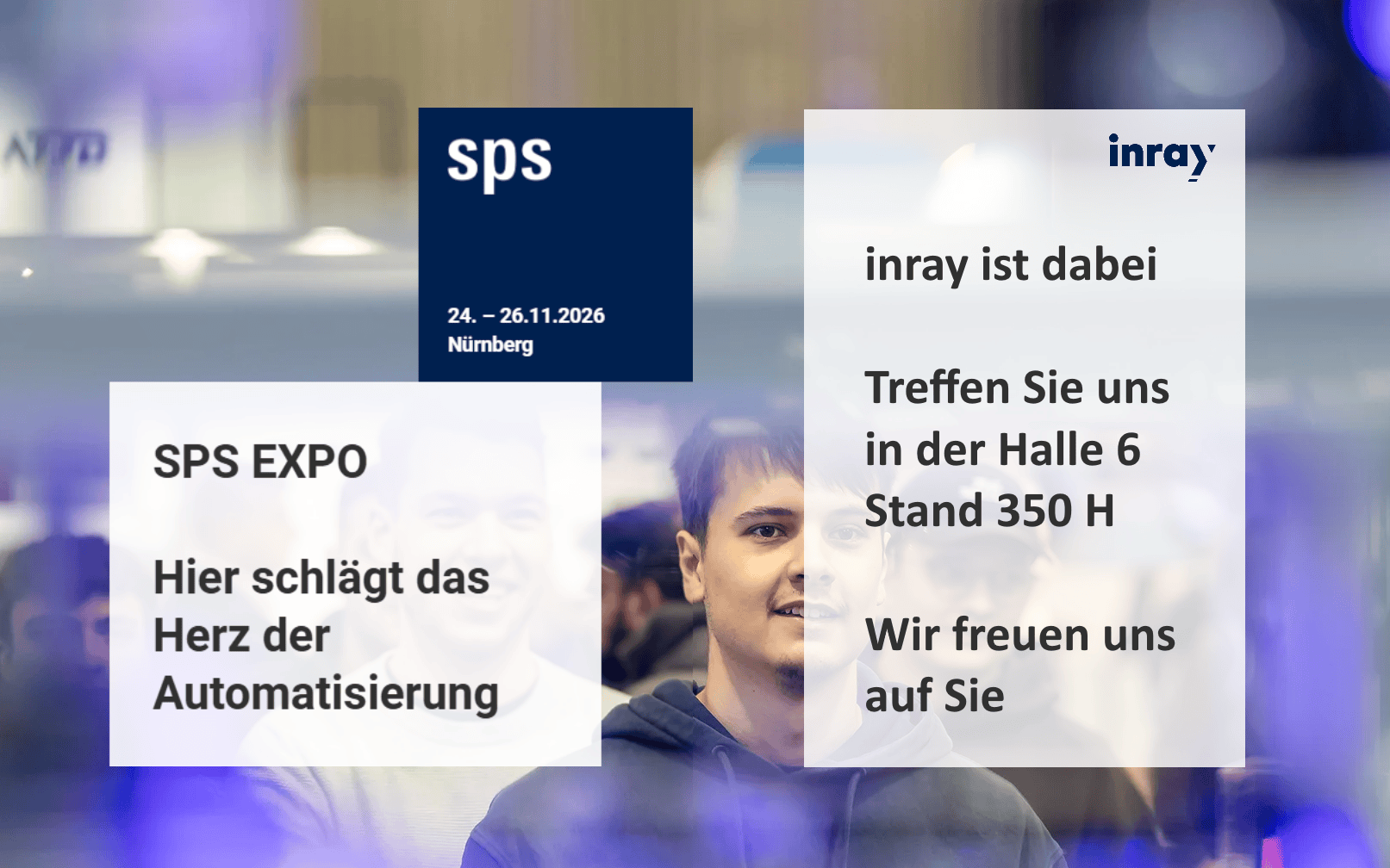 inray auf der SPS Expo in Nürnberg