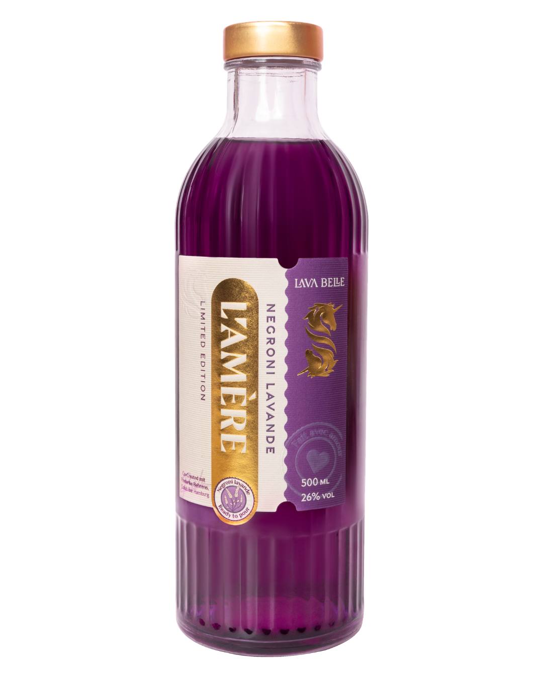 L'Amère Flasche, Negroni Lavande Limited Edition, 500 ml