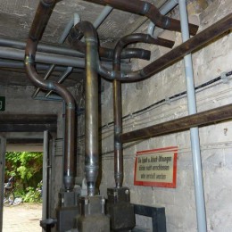 Edelstahlrohrleitung