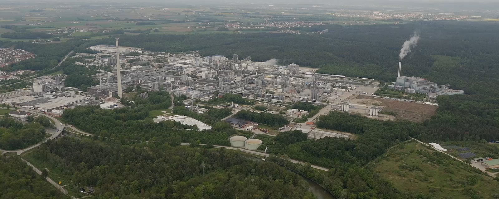 Anlagen im Chemiepark GENDORF