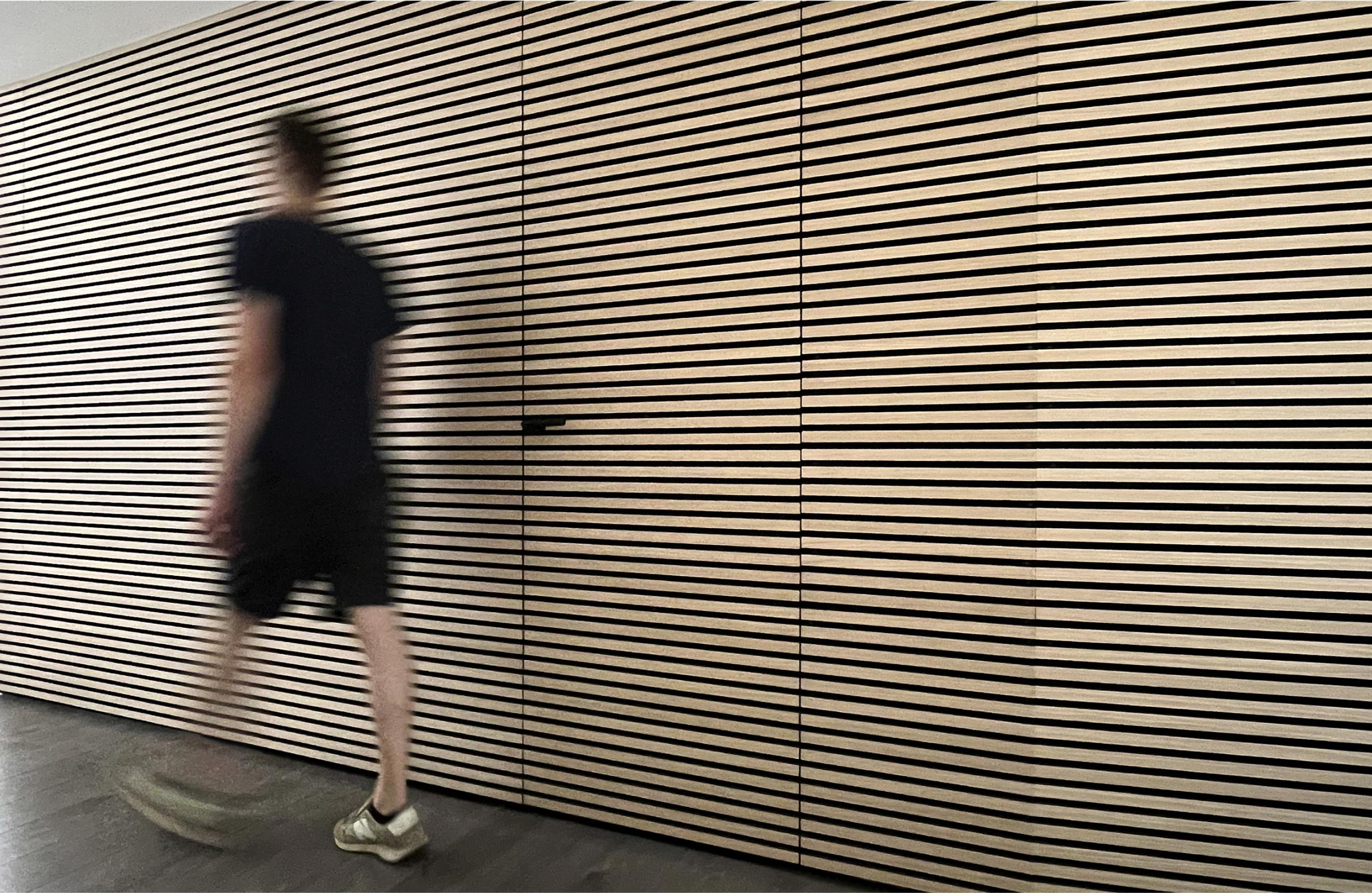 Wandverkleidung aus Holz
