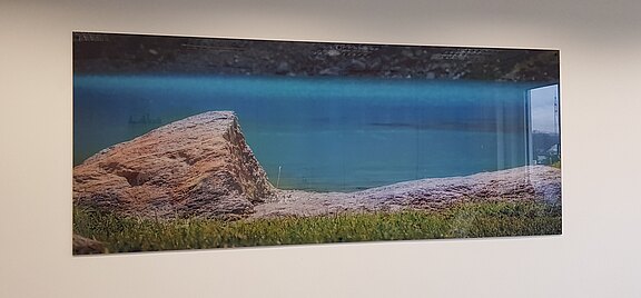 Direktbedrucktes Wandbild