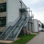 Stahl-Stiege