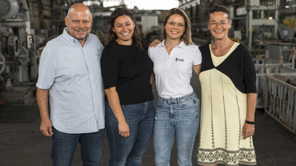 Familienfoto der Geschäftsführung