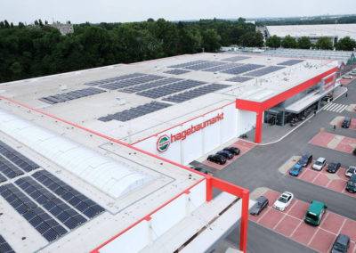PV-Anlage Hagebaumarkt Bochum, 499,52 kWp