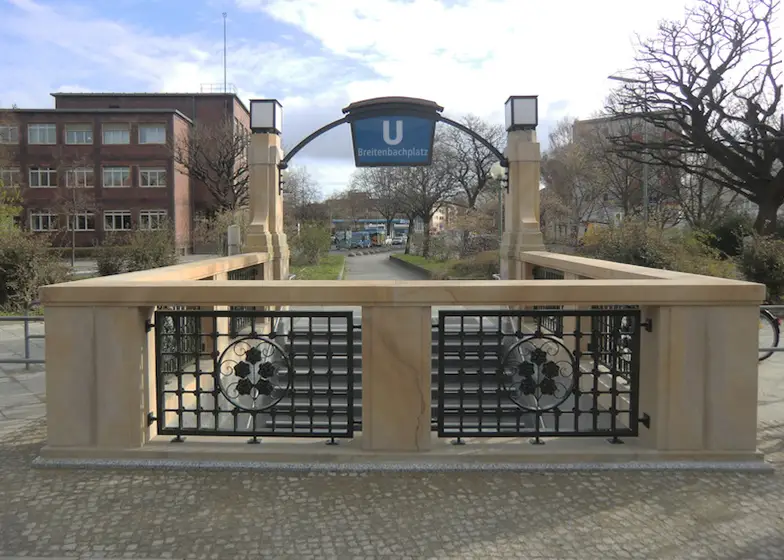U-Bahnhof Breitenbachplatz – Treppensanierung