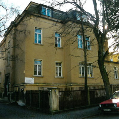 Villa mit Prüfhalle, Helmholtzstraße, ab 1960