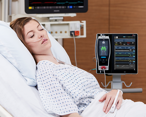 Root®-Monitor mit Kapnographie