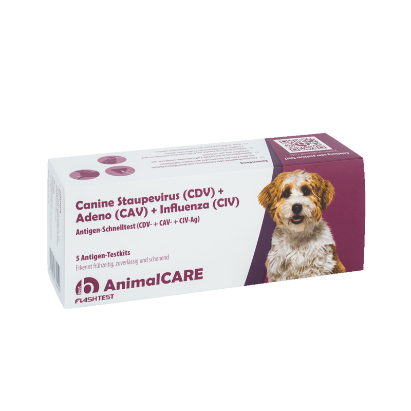 Canines Staupevirus/Adeno/Influenza Antigen-Kombi