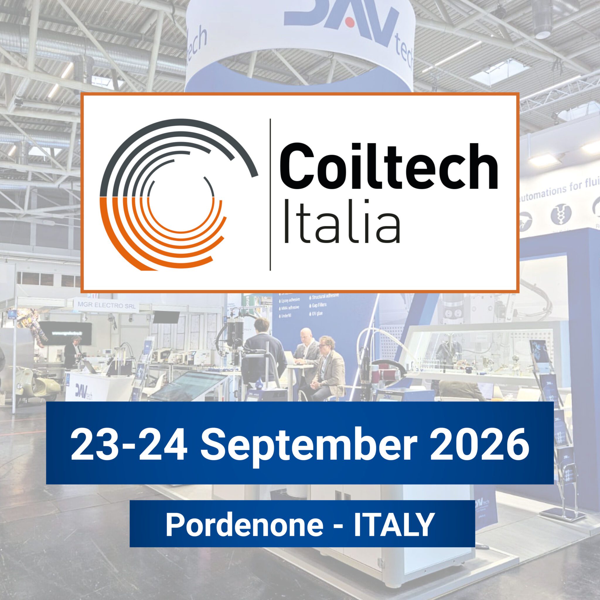 DAV Tech auf der Coiltech Italia 2026