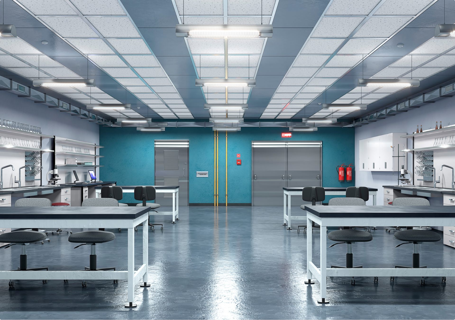 Gehäuse und Baugruppen Labortechnik