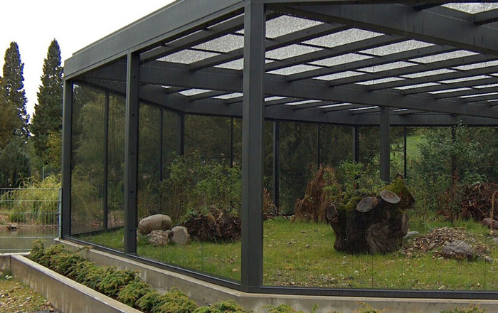 Tierpark-/Volièrenlösung