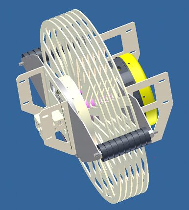 Drehdurchführung (3D-Konstruktion Drehvorrichtung)