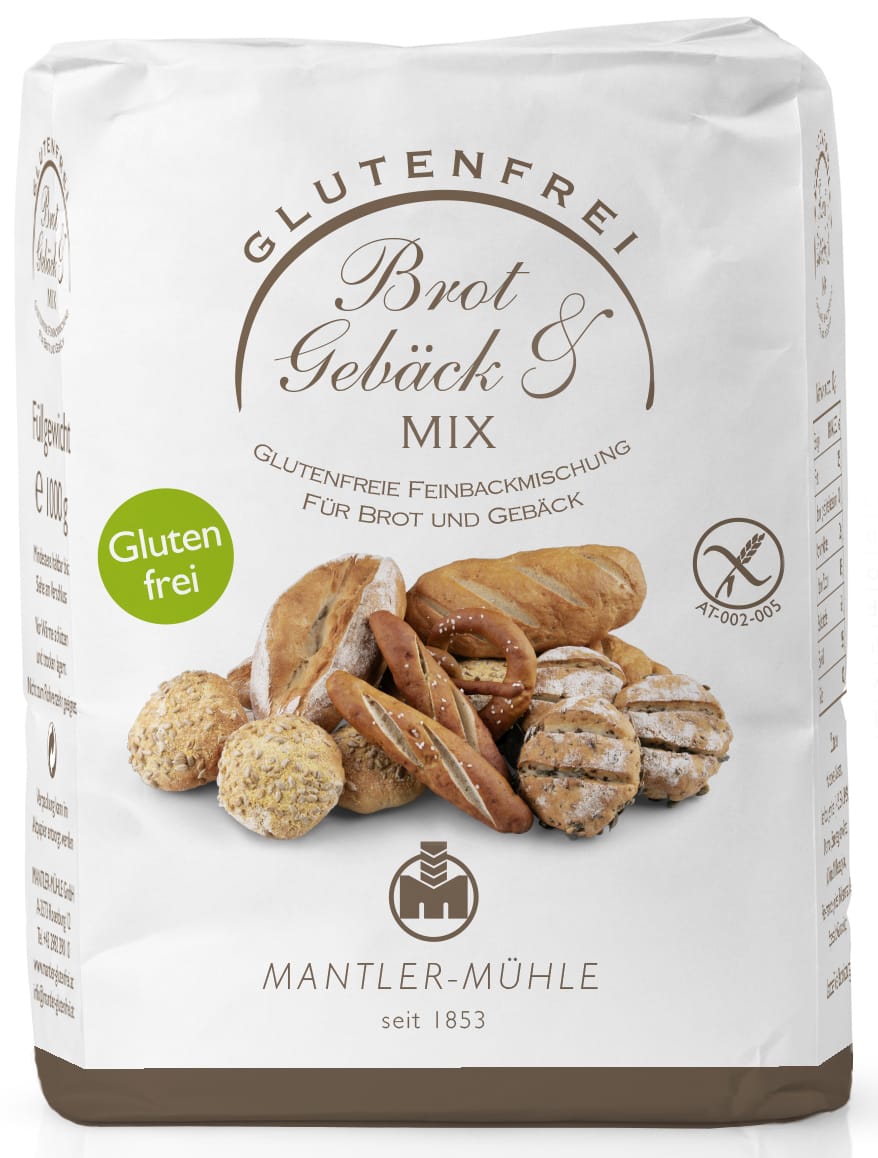 Brot- und Gebäck-Mix glutenfrei