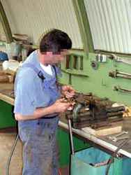 Hochdruckleitung mit Induktionsglühung