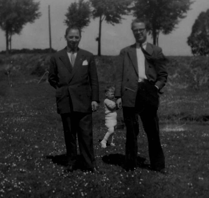 Founders Tage Jensen and K.B. Jensen, 1950
