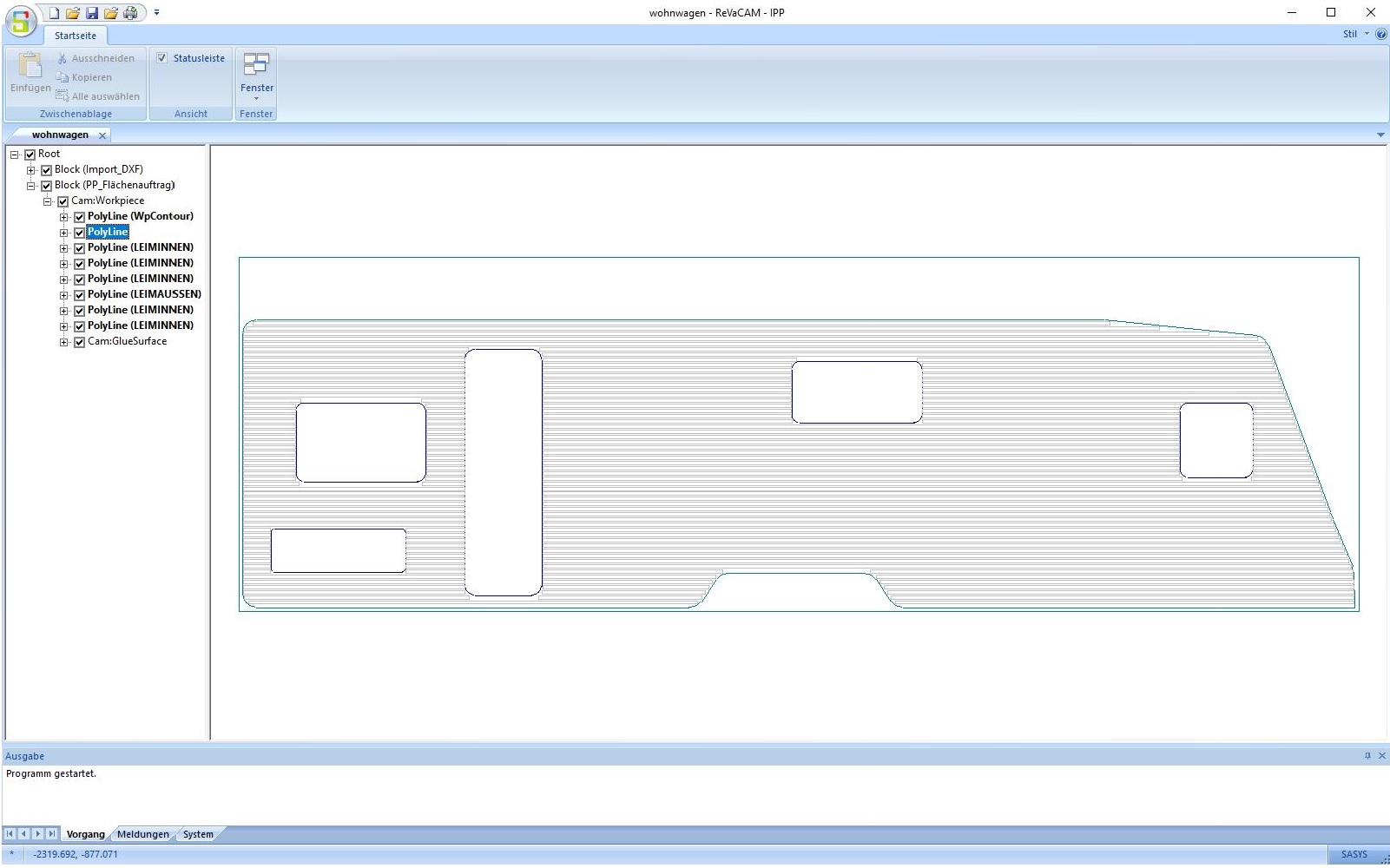 ReVaCAM-IPP CAD/CAM-Software