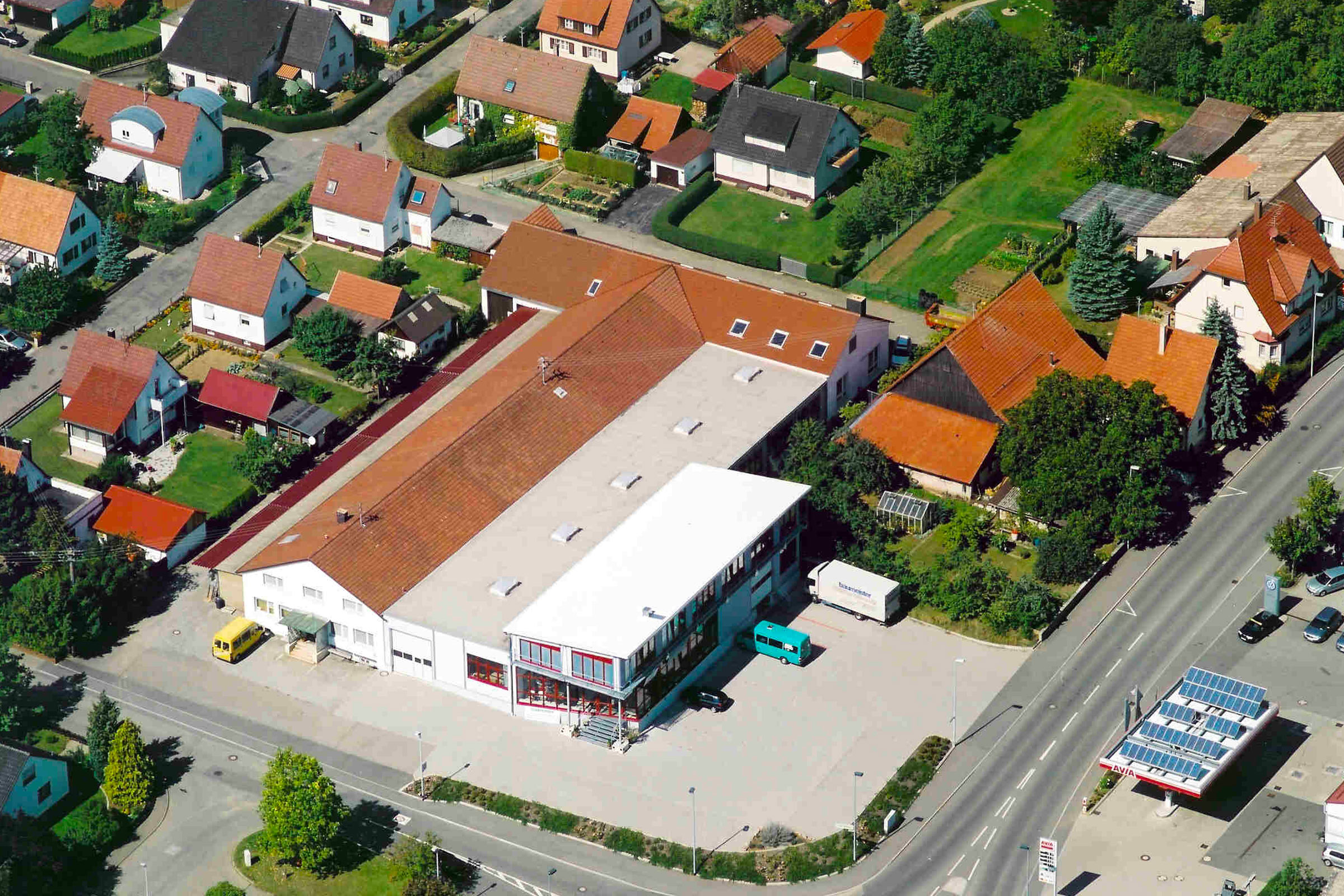 Luftaufnahme des Standorts Balingen-Ostdorf