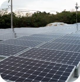 PV system on roof
