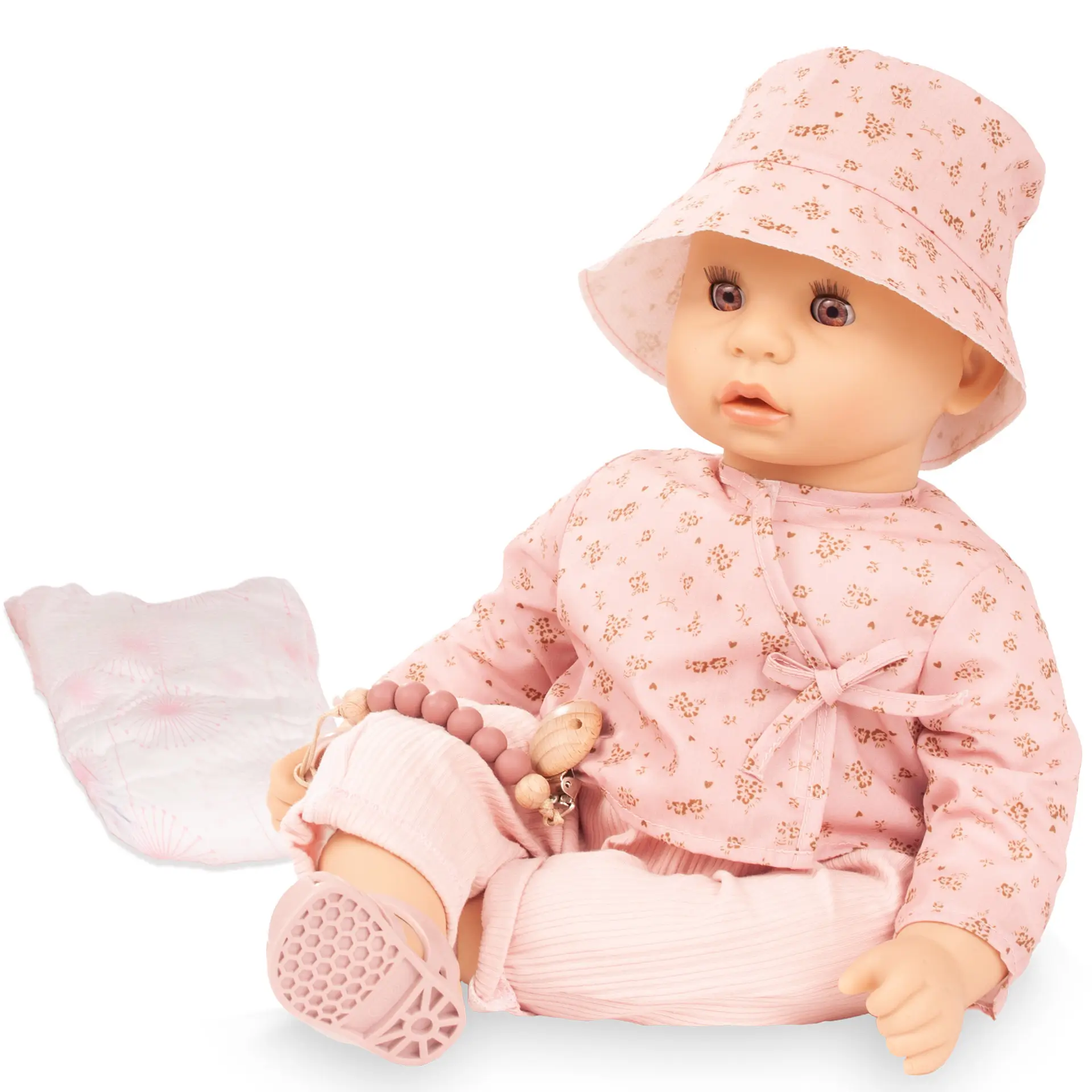 Babypuppe 48 cm mit Schlafaugen