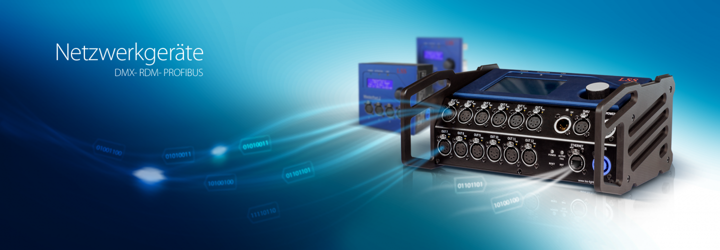 DMX/Ethernet-Netzwerkknoten MasterPort