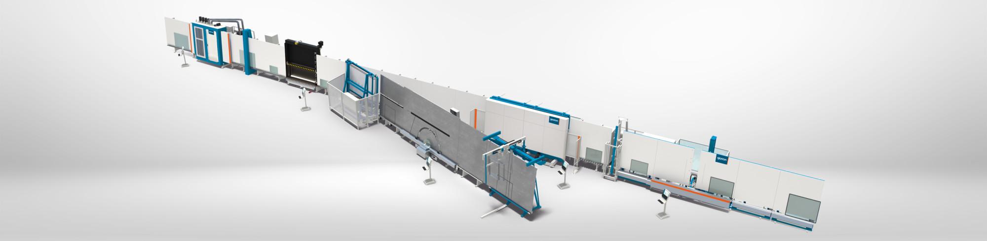 Glaston SPEED BOX – Isolierglas-Produktionslinie