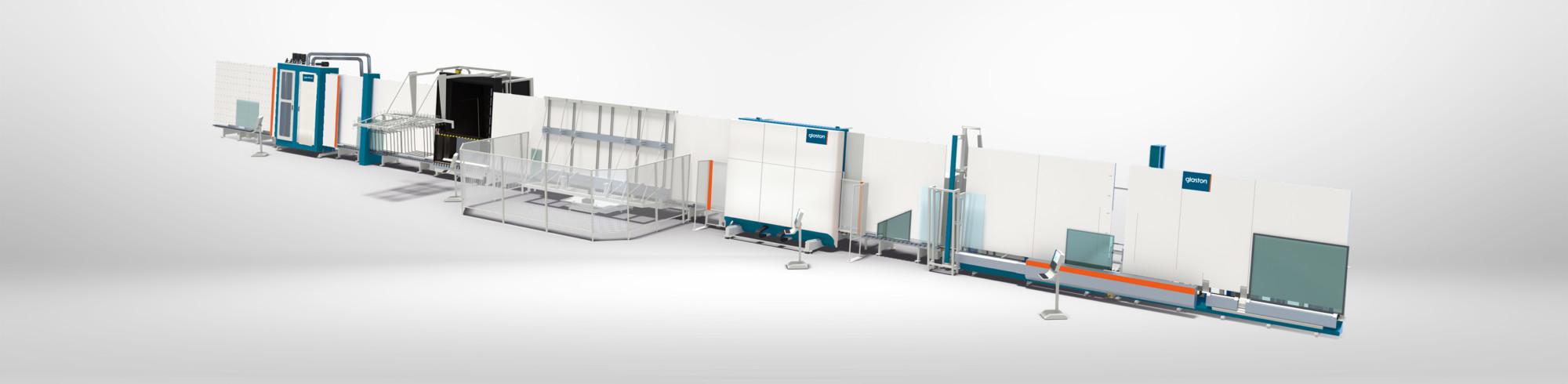 Glaston VARIO BOX – konfigurierbare Isolierglaslinie