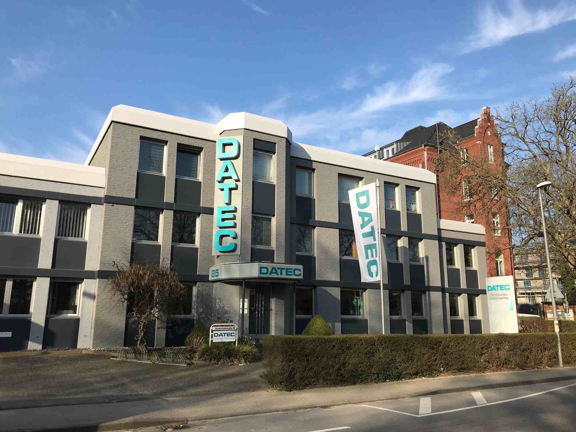 Fassade des Firmengebäudes in Aachen