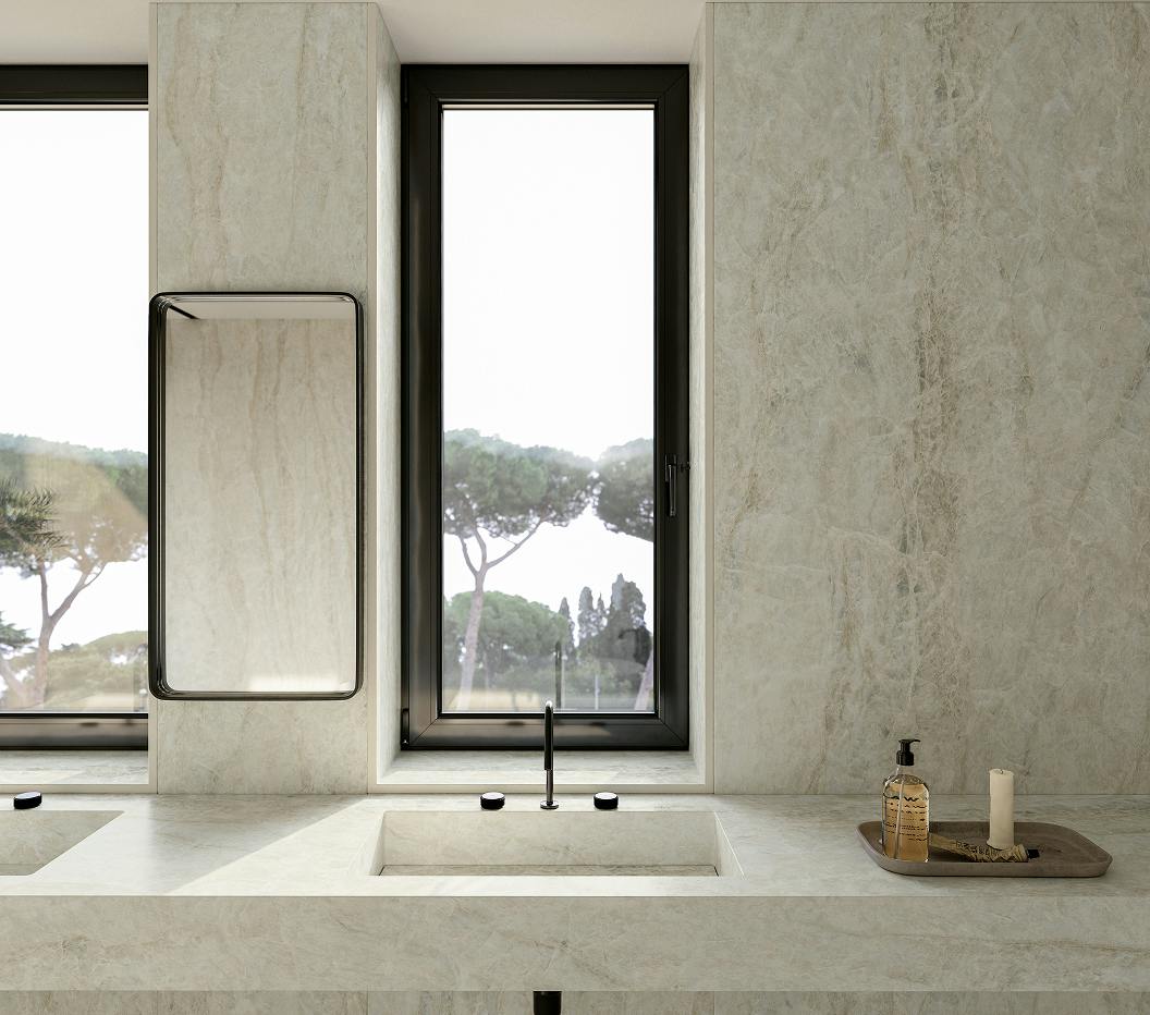 Dekton Nara: sanftes Beige mit seidigem Finish