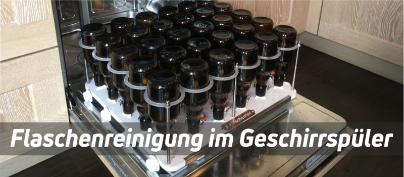 Flaschenfee im Geschirrspüler