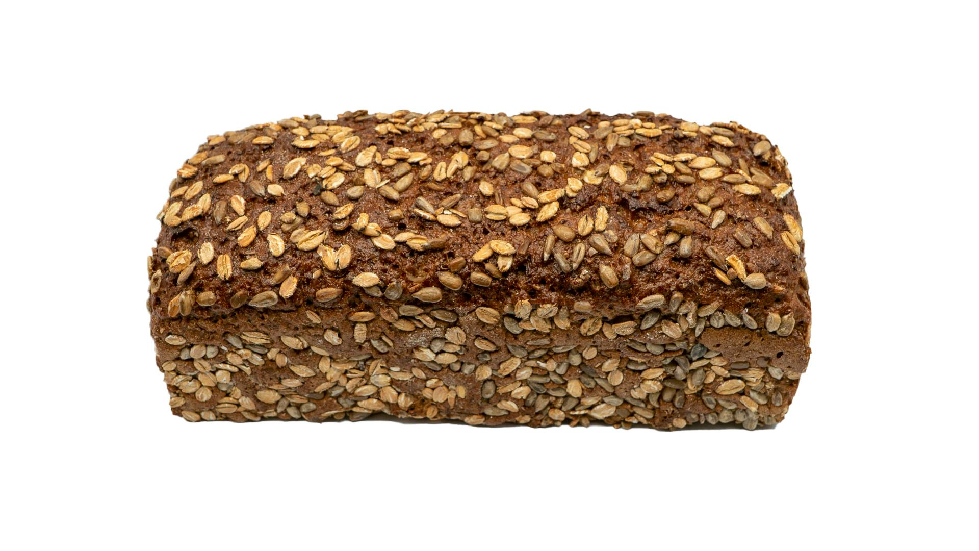 Vollkornbrot mit Sonnenblumenkernen