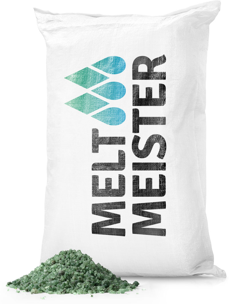 Winterstreu-Granulat im Sack