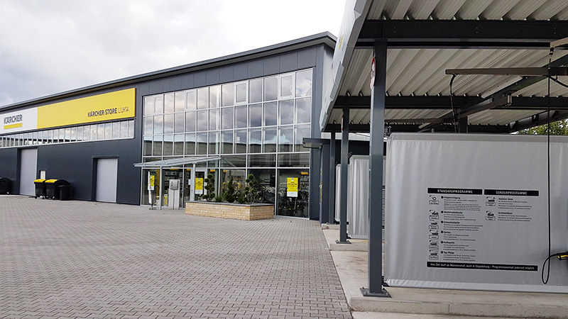 Kärcher Center LUKA – Fertigung