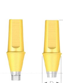Zementiertes Abutment