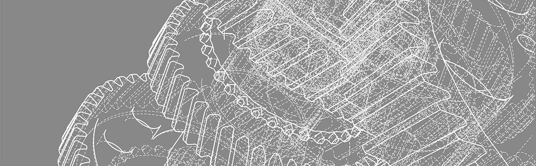 Konstruktion: Bauplan für Getriebemechanismus