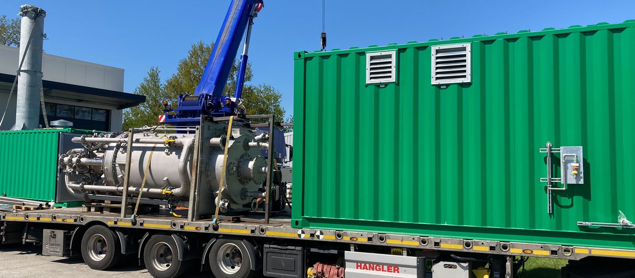 BHKW-Anlage auf Gas-Otto-Motorbasis