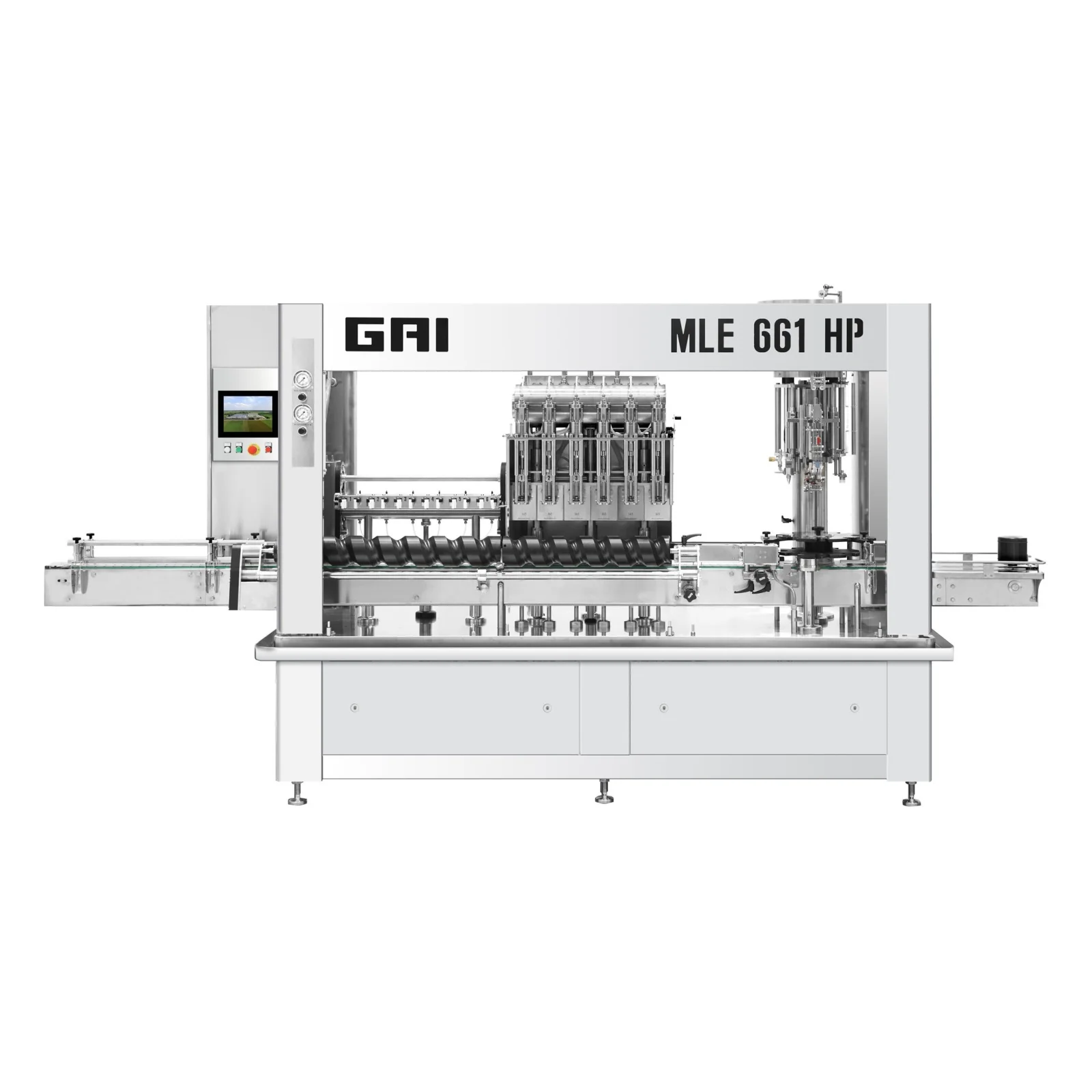 GAI Serie MLE – linearer Abfüllmonoblock