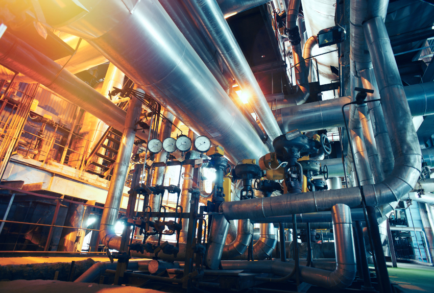 Anlage in der Chemieindustrie