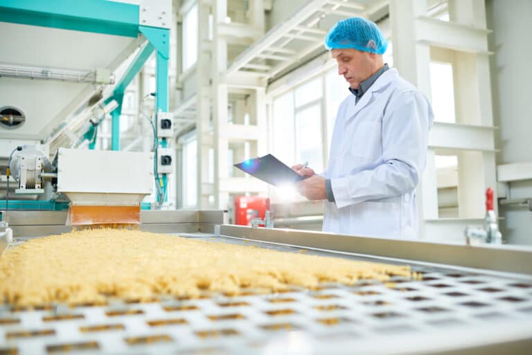 Use in the food industry