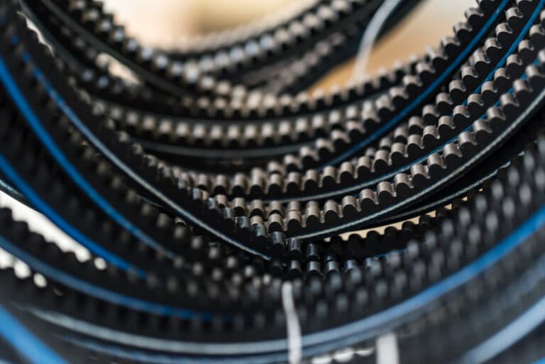 Conveyor belts made of PTFE-glass/Kevlar