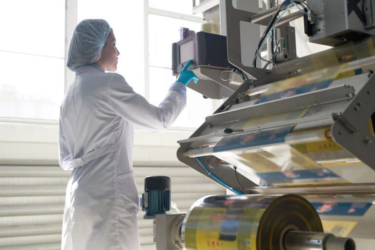 Use in packaging machinery manufacturing