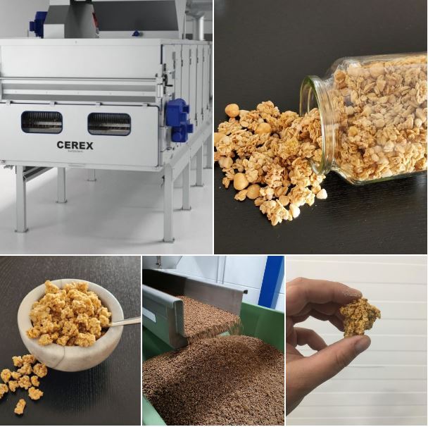 Granola-Produktion